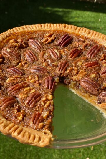 Bourbon Chocolate Walnut Pecan Pie